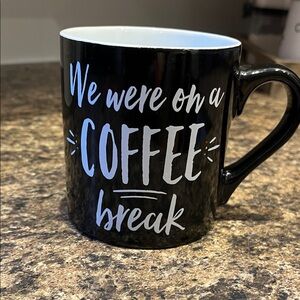 FRIENDS We Were on a Coffee Break 14 oz Coffee Tea Mug Licensed FRIENDS gear